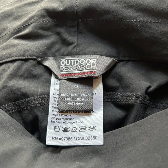 OUTDOOR RESEARCH Equinox Convertible Pants Trail Hike Travel Sz 0 XS ~ NWT! - Picture 5 of 7